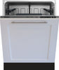 Blomberg 7610459542 Fully Integrated Dishwasher with Smart FOLD Folding Tines, FlexiRack Adjustable Upper Rack - Dw55502Fbi