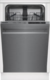Blomberg 7687169535 18 Inch Fully Integrated Built-In Dishwasher with 8 Place Settings, 4 Functions, 5 Programs, 48 dBA Operation - DWS51502SS