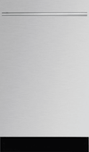 Blomberg 7627659545 18 Inch Fully Integrated Dishwasher with Cutlery Basket, Brushless DC Motor, Rapid Clean - Dws55100Ss