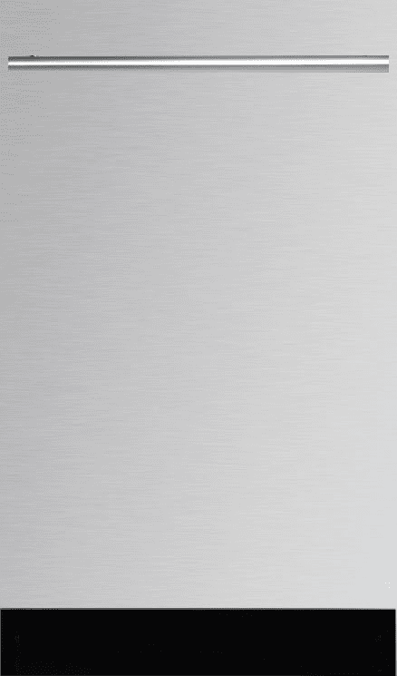 Blomberg 7627659545 18 Inch Fully Integrated Dishwasher with Cutlery Basket, Brushless DC Motor, Rapid Clean - Dws55100Ss