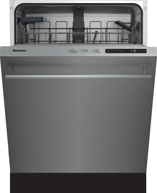 Blomberg 7658669580 24 Inch Fully Integrated Built-In Dishwashers with 14 Place Setting Capacity, 6 Programs - Dwt51600Ss