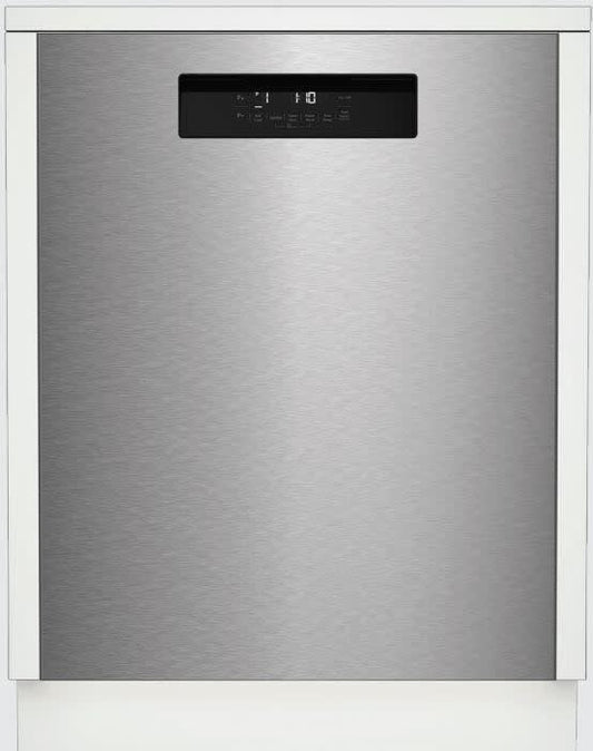 Blomberg 7658169580 24 Inch Full Console Built-In Dishwasher with 14 Place Setting, 6 Cycles, 48 dBA Sound Level - Dwt52600Ssih