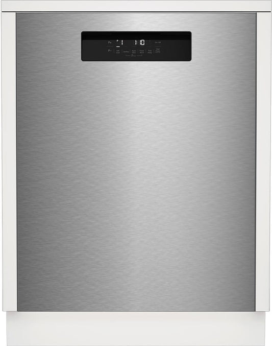 Blomberg 7656069580 24 Inch Full Console Dishwasher with 16 Place Settings, 8 Cycles, Removable Third Rack - Dwt52800Ssih