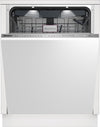 Blomberg 7657569580 24 Inch Fully Integrated Built-In Dishwasher with 16 Loading Capacity, 8 Cycles, Removable 3rd Rack - Dwt81800Fbi