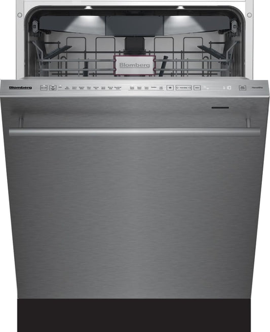 Blomberg 7653669580 24 Inch Fully Integrated Smart Dishwasher with 16 Place Settings, 9 Cycles, Removeable 3rd Rack - DWT81900SS