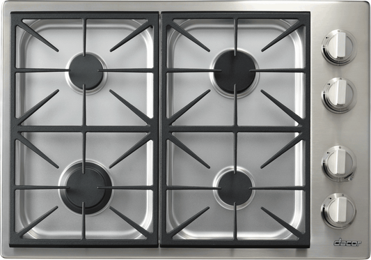 Dacor DYCT304GS/LP 30 Inch Gas Cooktop with 4 Sealed Burners