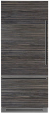 Dacor DYF30BFBPL 30 Inch Fully Integrated Bottom-Freezer with 15.5 cu. ft. Capacity