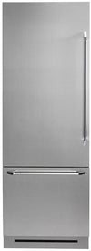 Dacor DYF30BFBSL 30 Inch Fully Integrated Bottom-Freezer with 15.5 cu. ft. Capacity