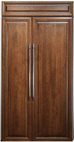 Dacor DYF48BNDI Built-in Side by Side Refrigerator with 4 Adjustable Glass Shelves
