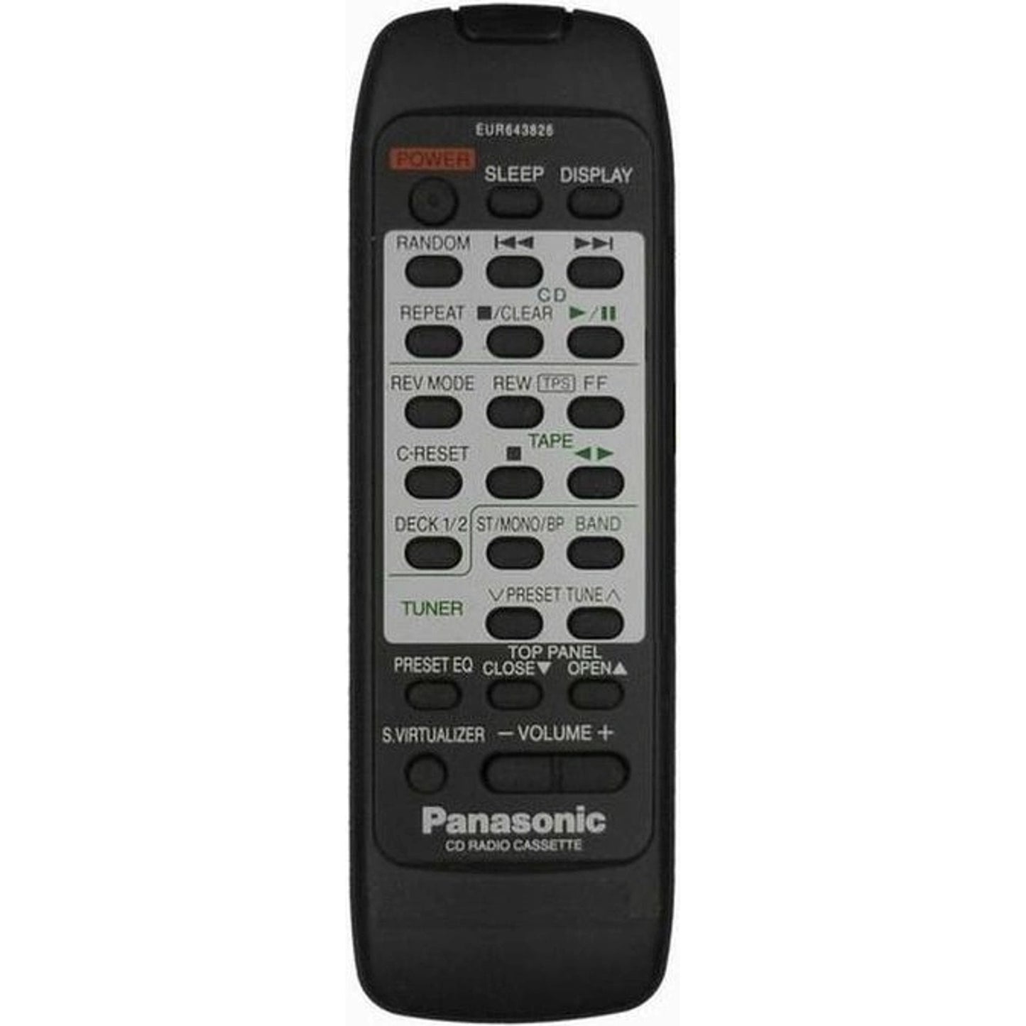 Panasonic Remote Control - EUR643826