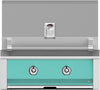 Hestan EAB30LPTQ 30 Inch Built-In Grill with Stainless Tubular Burners - Turquoise