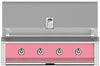 Hestan EAB42LPPK 42 Inch Built-In Grill with Stainless Tubular Burners and Zamak Die-Cast Knobs - Pink