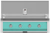 Hestan EAB42LPTQ 42 Inch Built-In Grill with Stainless Tubular Burners and Zamak Die-Cast Knobs - Turquoise