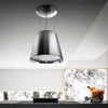 Elica EES320SS 20 inch Iconic Series Easy 20 Inch Island Mount Range Hood with 3-Speed + Booster