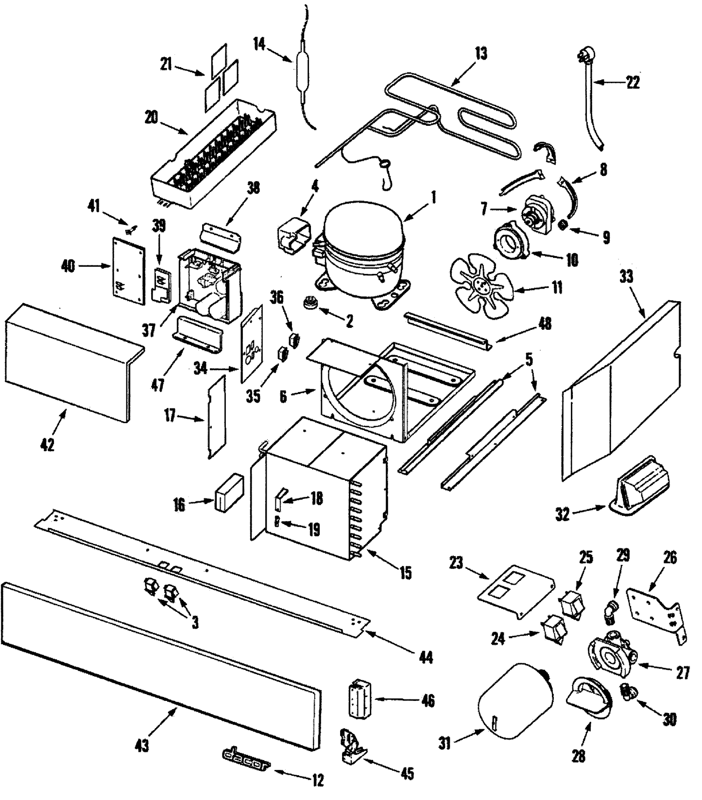 Whirlpool Relay/Power Supply Board WP67001360