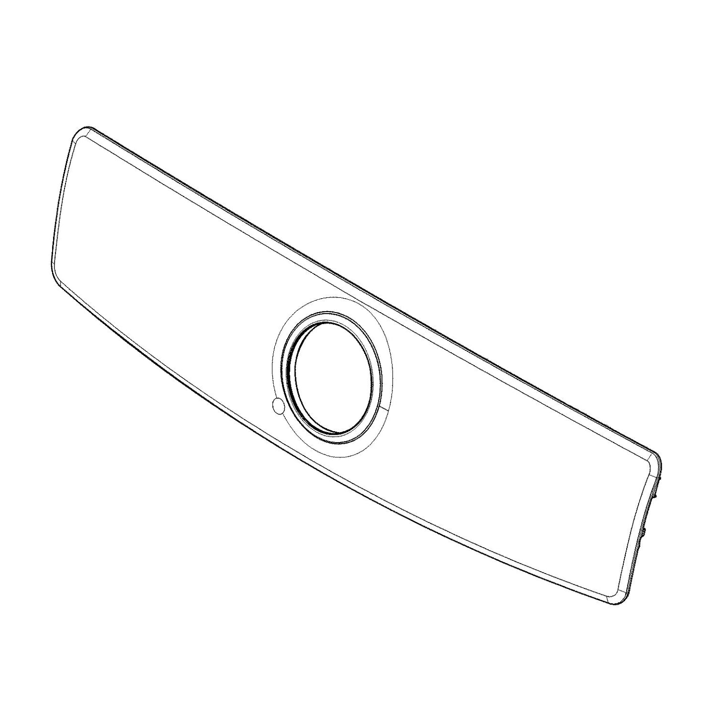 Electrolux EFMC527UTT1 Control Panel Overlay - Genuine OEM