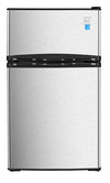 Avanti RA31B3S 3.1 Cu. Ft. Two-Door Counter-High Compact Refrigerator in Stainless Steel