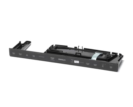 Frigidaire Console Assembly w/Overlay & Cover Gasket (Black) 5304517489