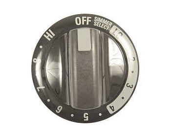 Electrolux Knob,Dual Control,Black - 316208107