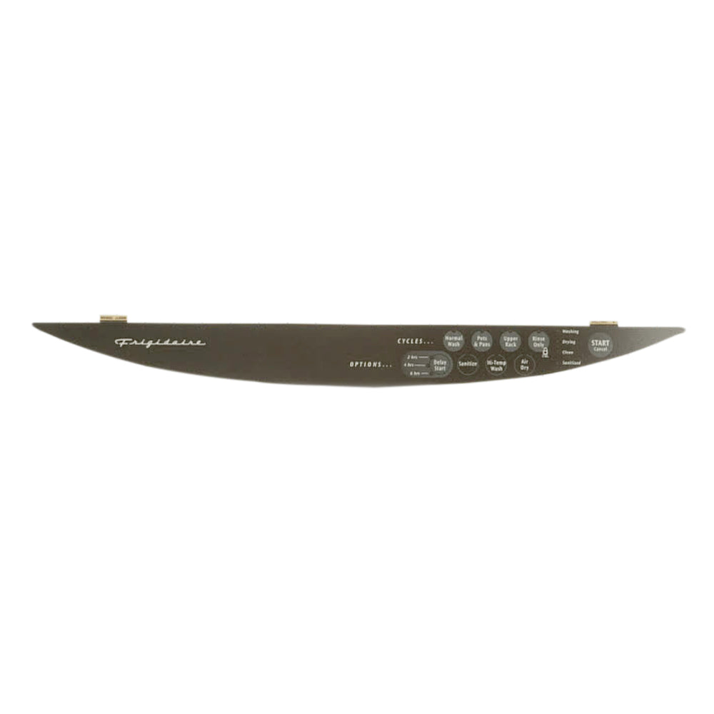 Frigidaire FDBB2040FC3 Control Panel Overlay (Black) - Genuine OEM