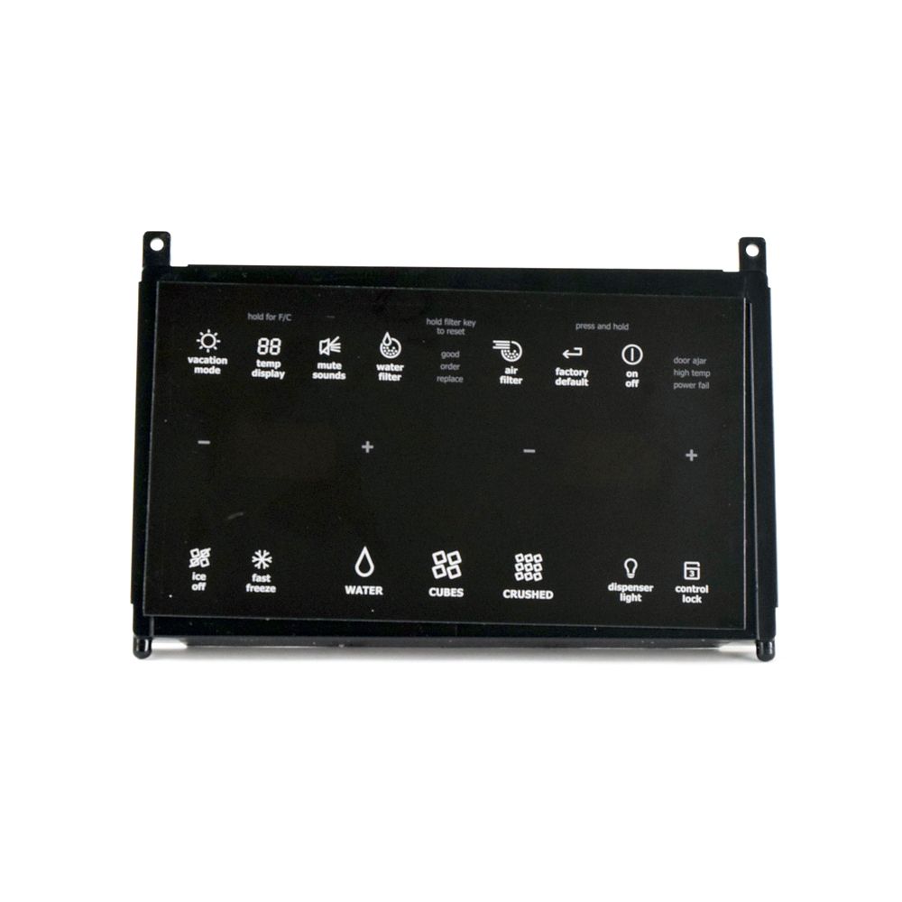 Frigidaire FGHF2366PF0 Refrigerator Dispenser Display/Touchpad Assembly (Black) Genuine OEM