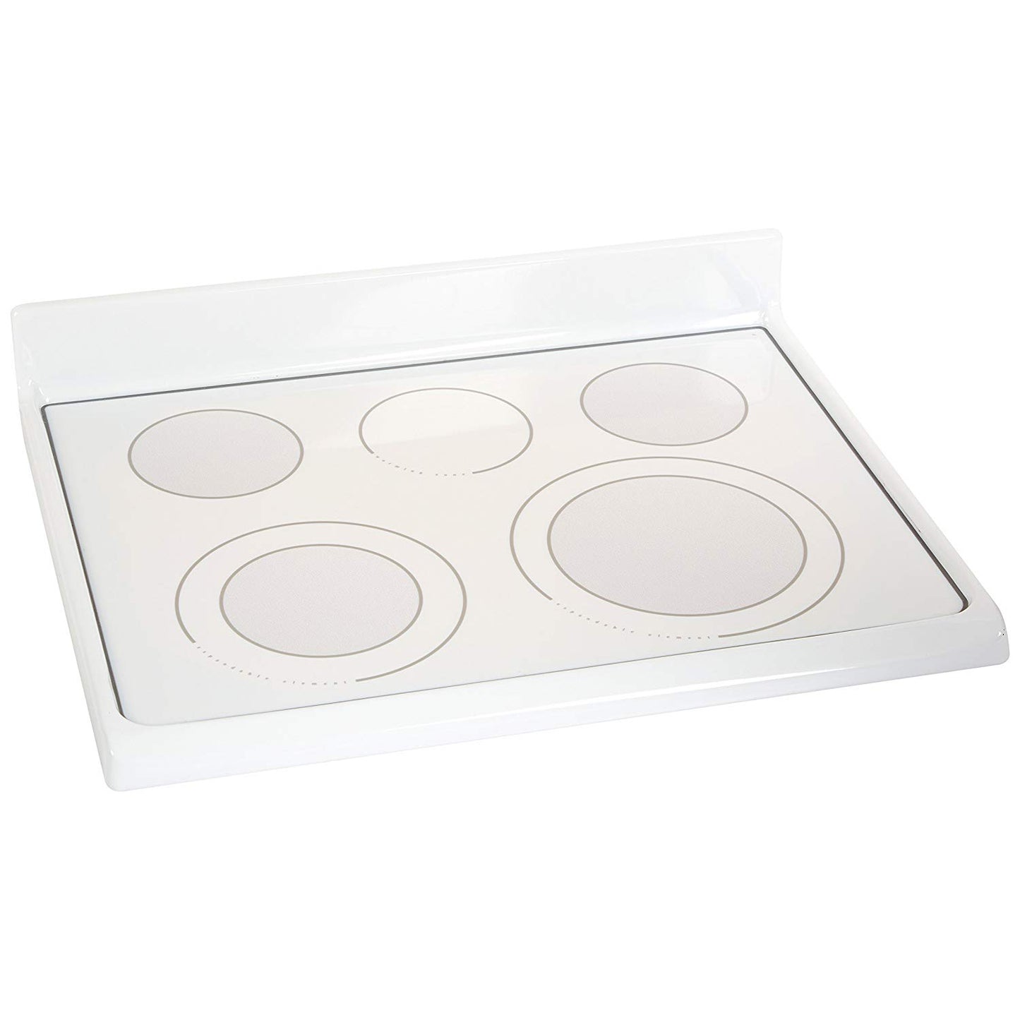 Frigidaire GLEF384GSA Glass Cook Top Panel (White) - Genuine OEM