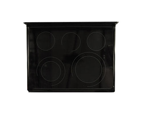 Frigidaire GLEFZ384HCA Glass Main Cooktop (Black, Five Burner) - Genuine OEM
