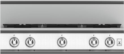 Hestan KRTS365LPWH 36 Inch Gas Smart Rangetop with 5 Sealed Burners - White