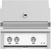 Hestan GSBR30NGWH 30 Inch Built-In Grill with with 525 sq. in. Grilling Area, 2 Sear Burners, 62,000 BTUs, Rotisserie - White
