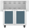 Hestan GCD30GG 30 Inch Double Door Grill Cart - Dark Gray