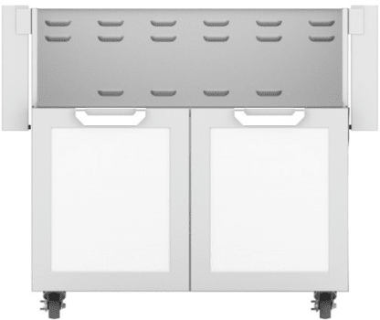 Hestan GCD36WH 36 Inch Double Door Grill Cart - White