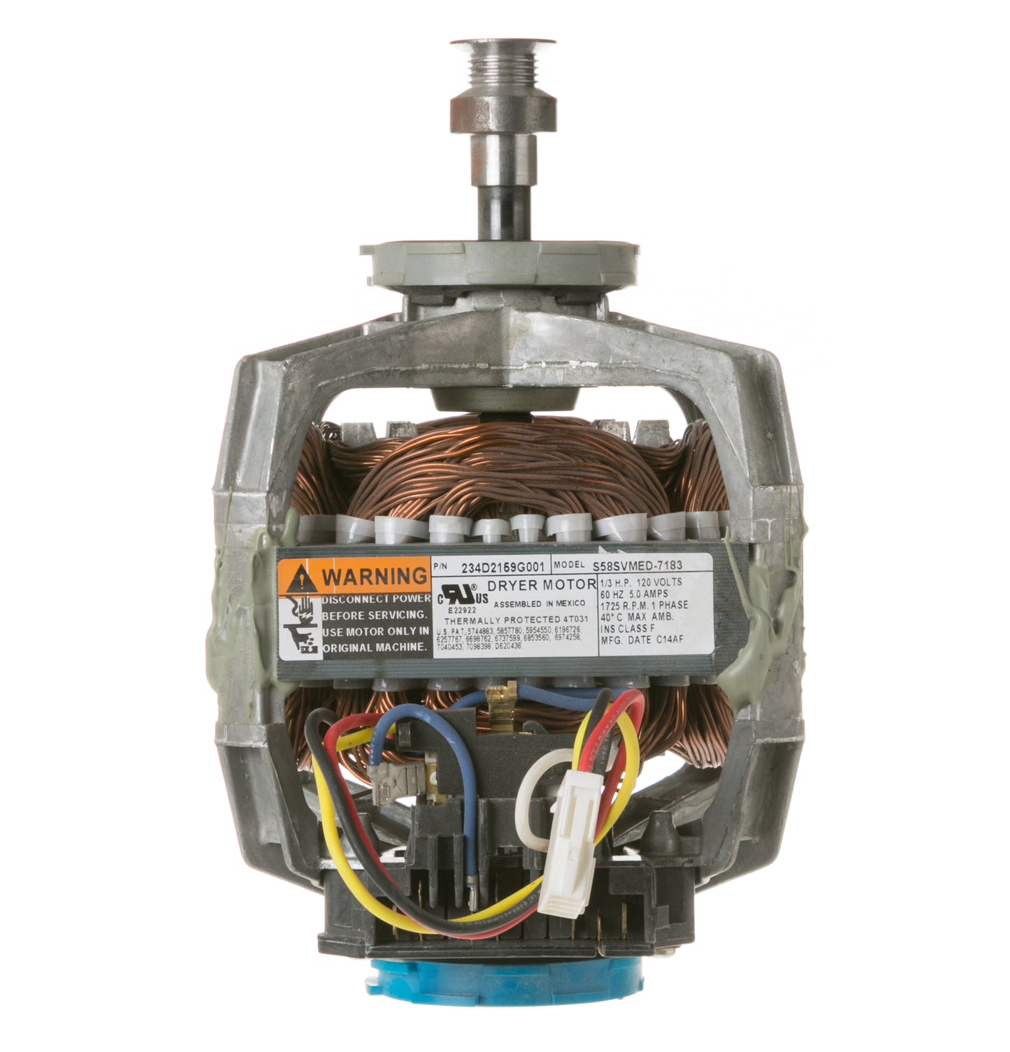 GE Dryer Motor and Pulley Assembly DPVH890EJ0MV