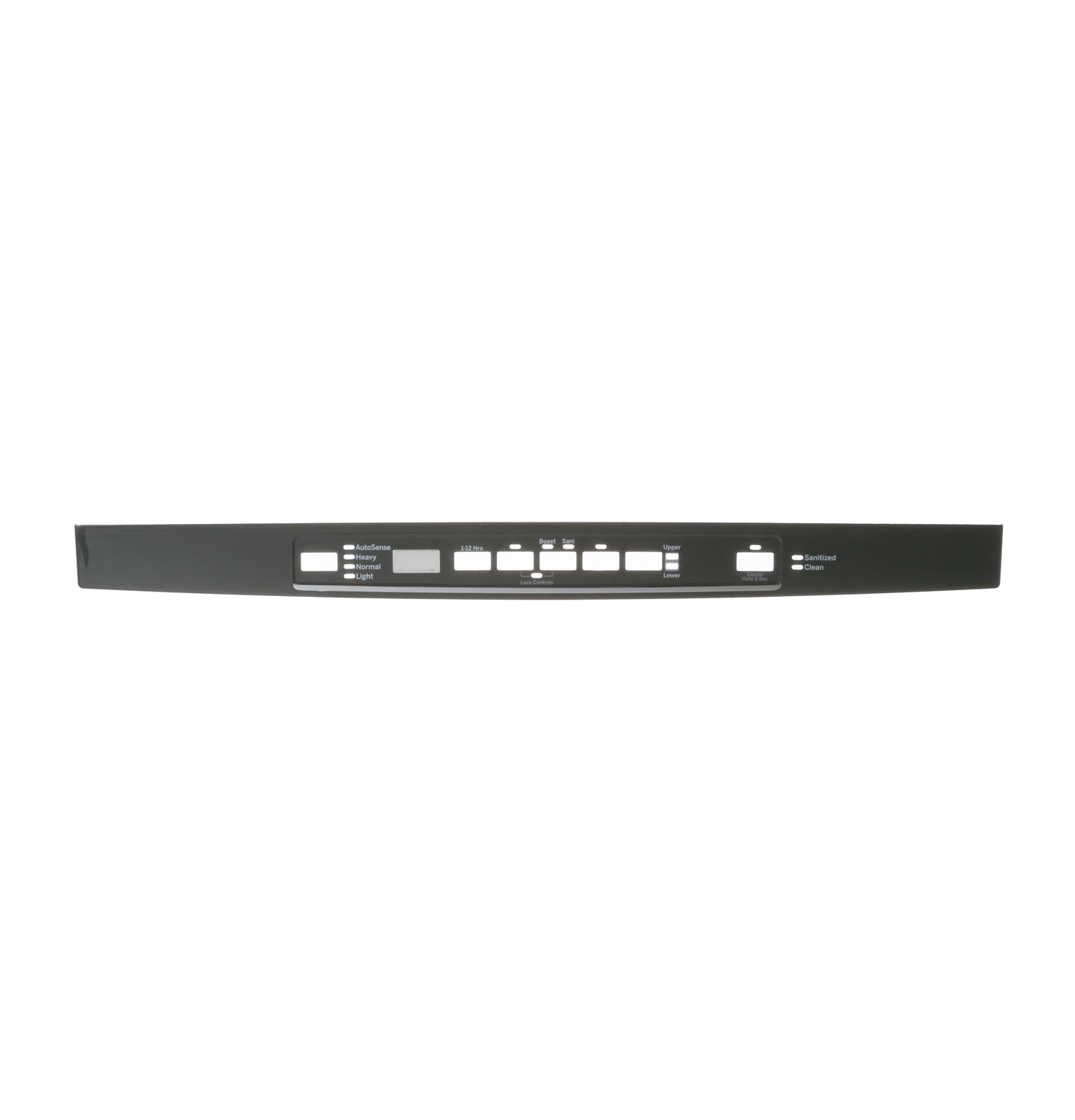 GE Dishwasher Control Panel Assembly (Black) GDT545PSJ2SS