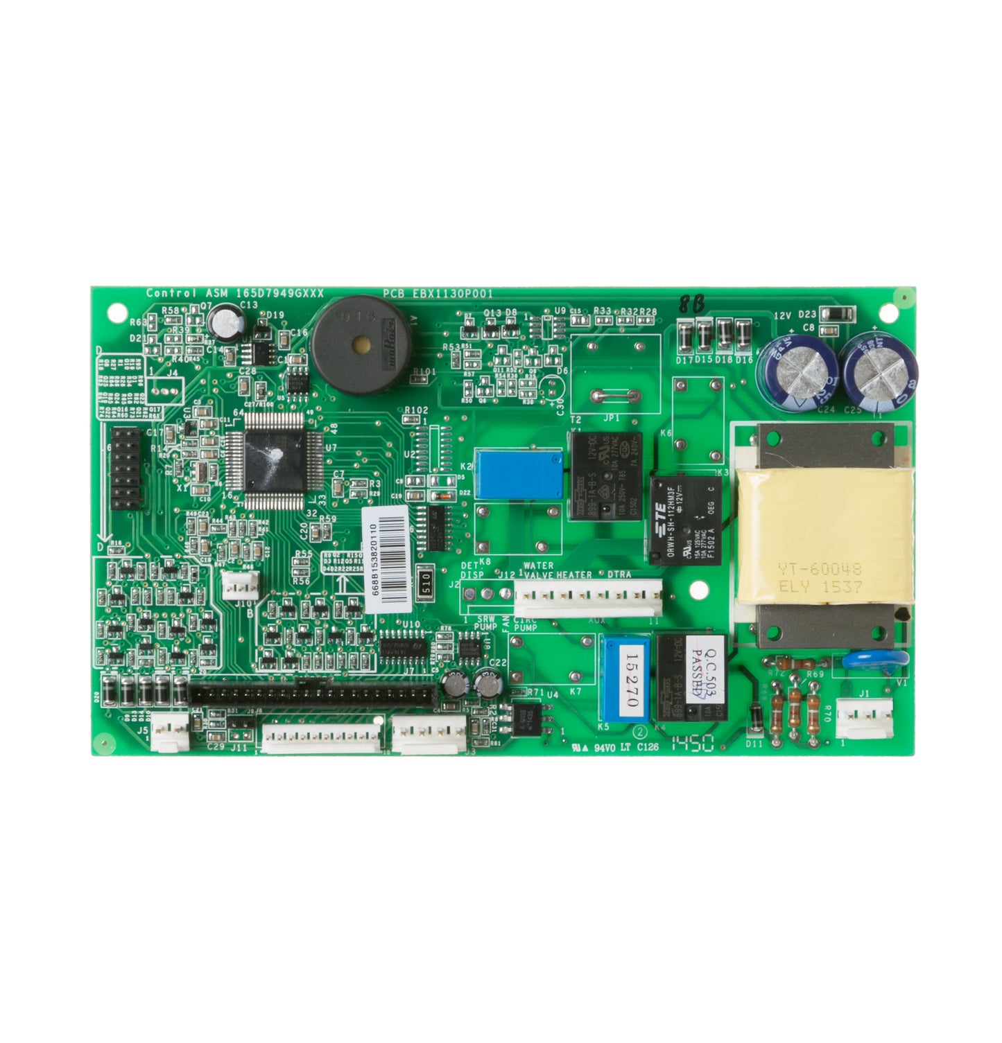 GE Dishwasher Electronic Control Board GLD6700N10CC