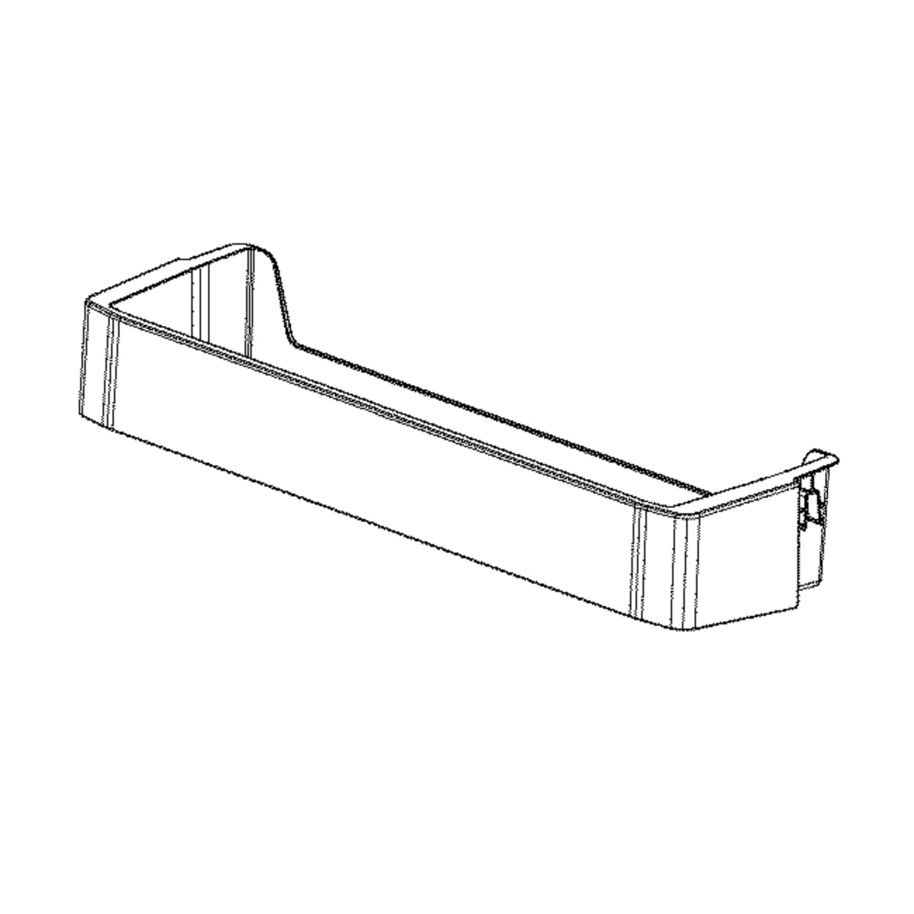 GE Refrigerator Door Gallon Bin GTS21FSKFSS