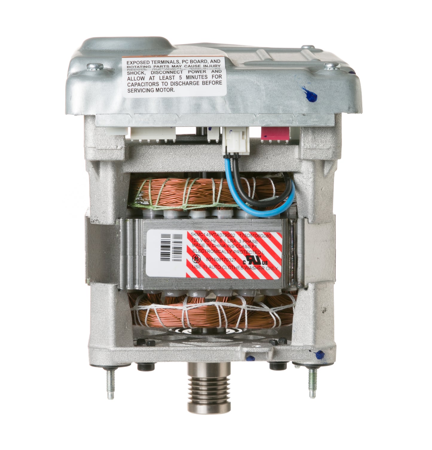 GE Washing Machine Motor and Inverter Assembly GTWN5550D0WW