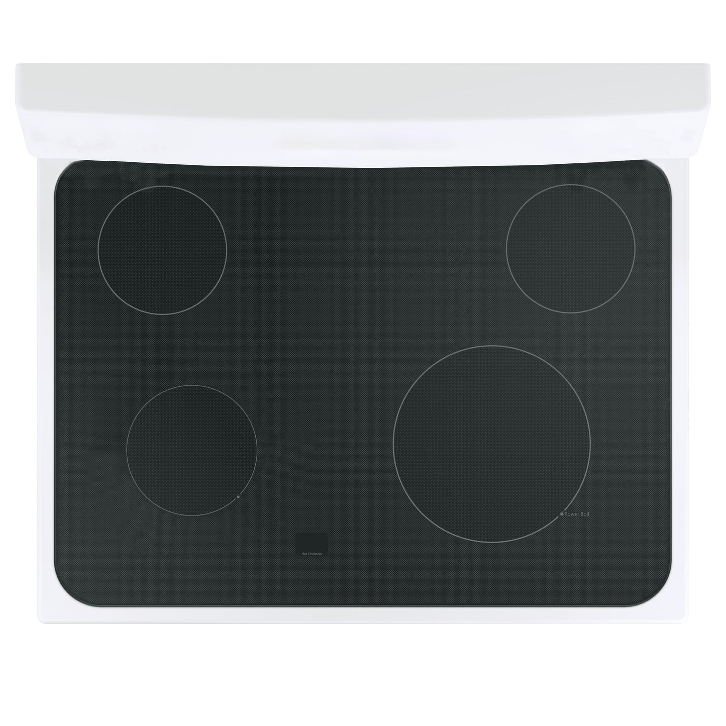 GE Glass Cooktop Assembly (White) JB620DF2WW