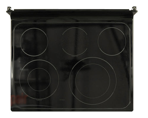 GE JBP81TM2WW Main Glass Cooktop Replacement (black) Genuine OEM