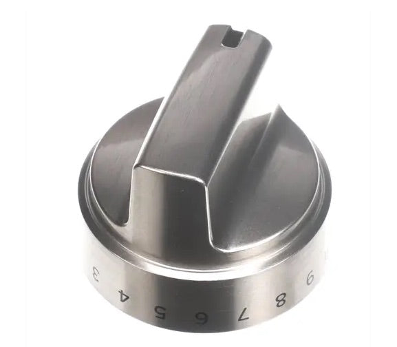 GE Range - Oven/Stove Surface Burner Knob (Stainless) JGB660EP1ES