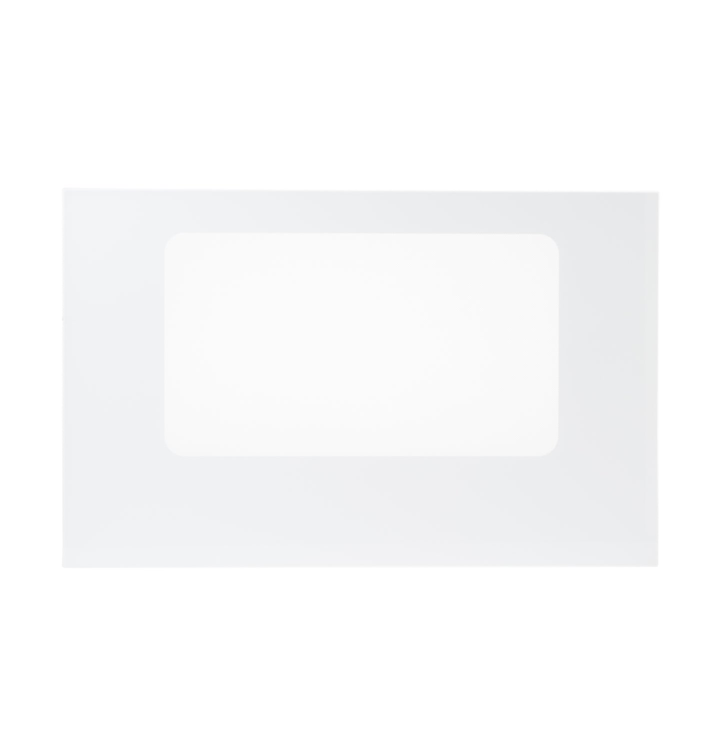 GE Range - Oven/Stove Outer Door Glass Panel - White JGBP30WEW1WW