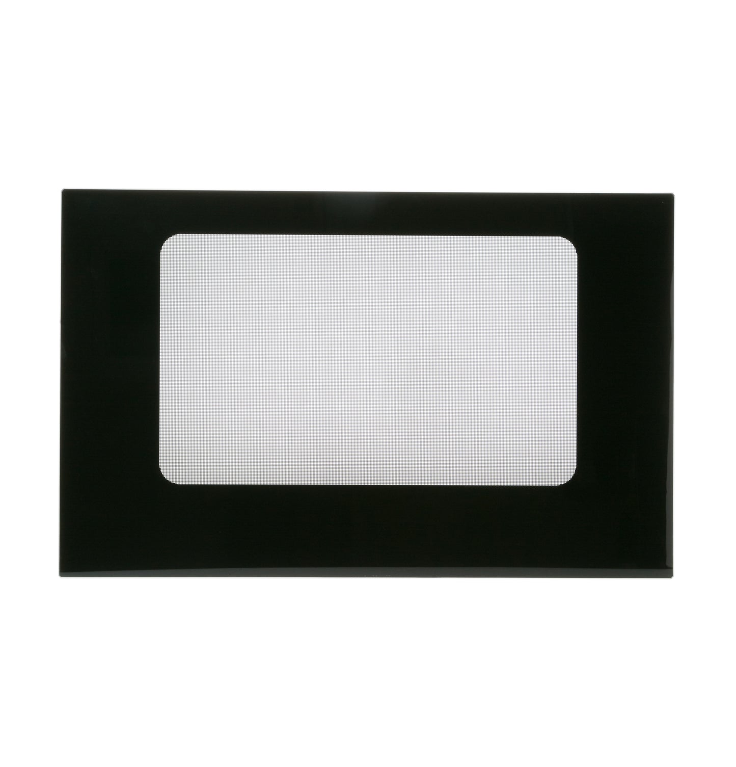 GE JGBP38GEV3BB Outer Door Glass (Black) Genuine OEM