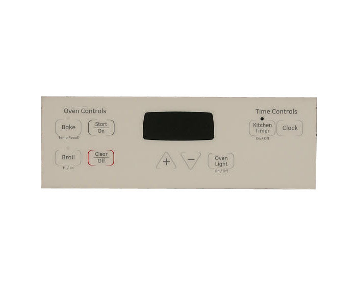 GE Range - Oven/Stove User Interface Control Board Overlay JGBS24LEM5WW