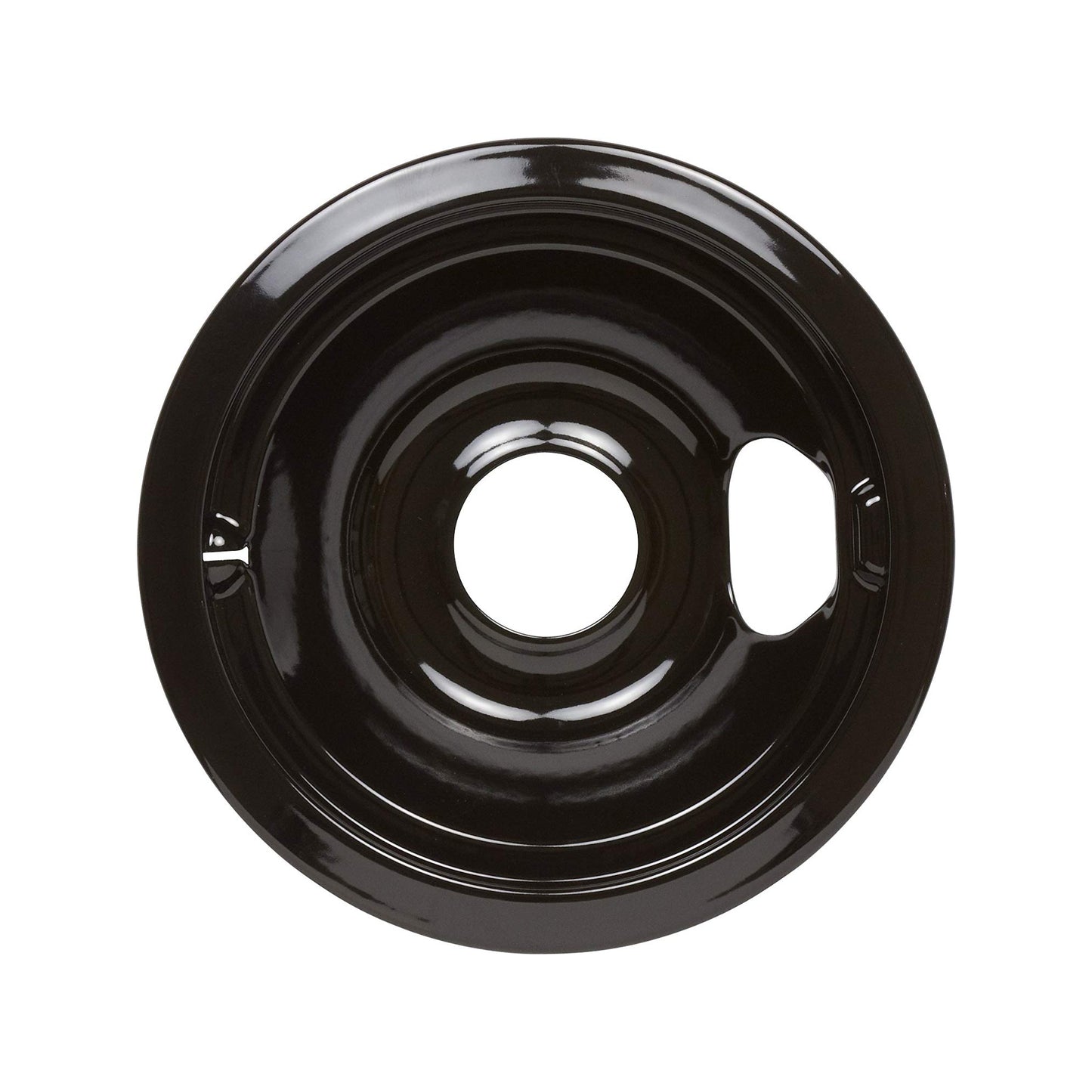 GE Burner Drip Bowl (6 in, Black Porcelain) JHP56GN3WH