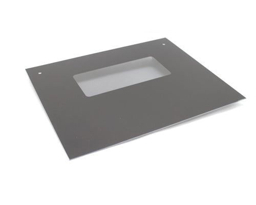 GE Oven Outer Oven Door Glass - Black JRP15BW5BB