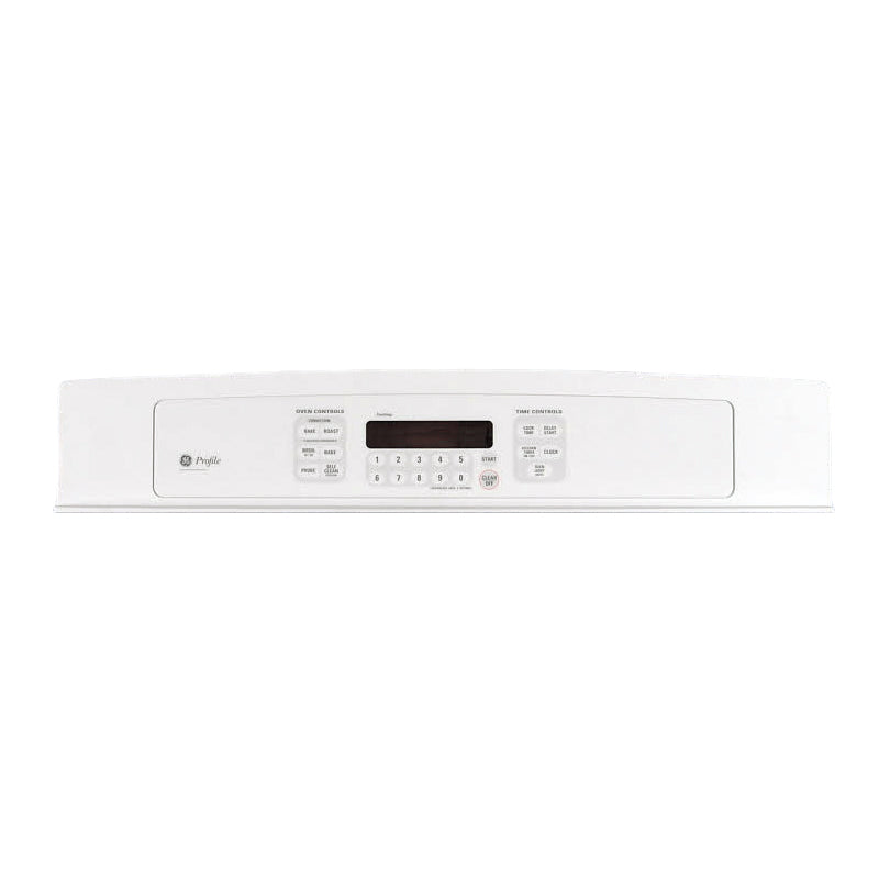 GE Oven Control Panel Assembly (White) JT912WF4WW