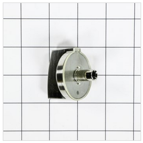 GE Cooktop Burner Control Knob - Stainless Steel PGP986SET4SS