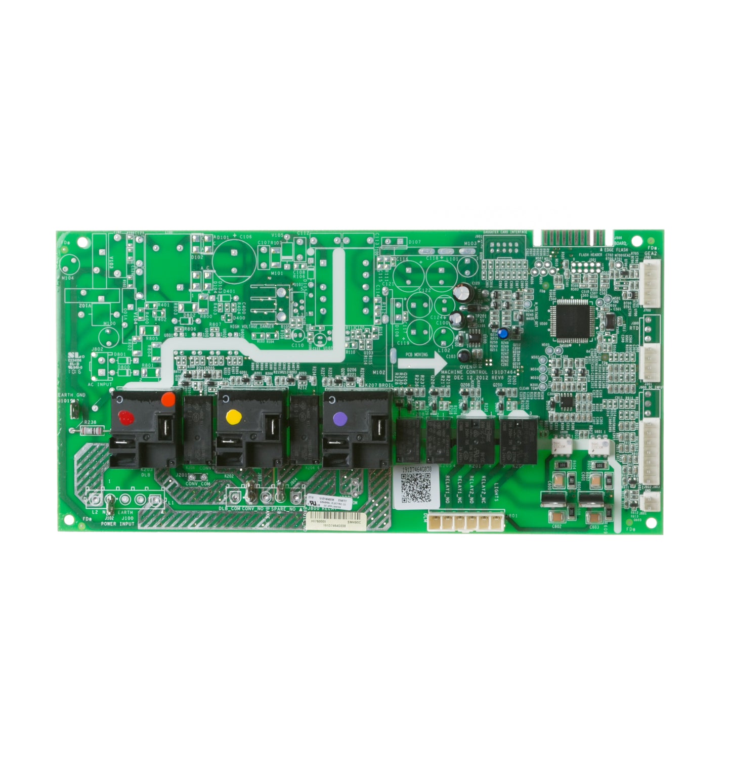 GE PT7550SF3SS Electronic Relay Control Board Genuine OEM
