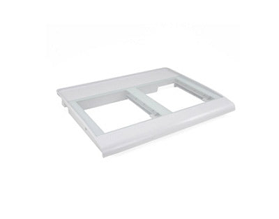 GE Refrigerator Vegetable Pan Cover w/Glass TBT14DAZBRWH