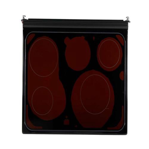 GE Cooking Product Main Rangetop Glass Assembly - Black WB62X20907
