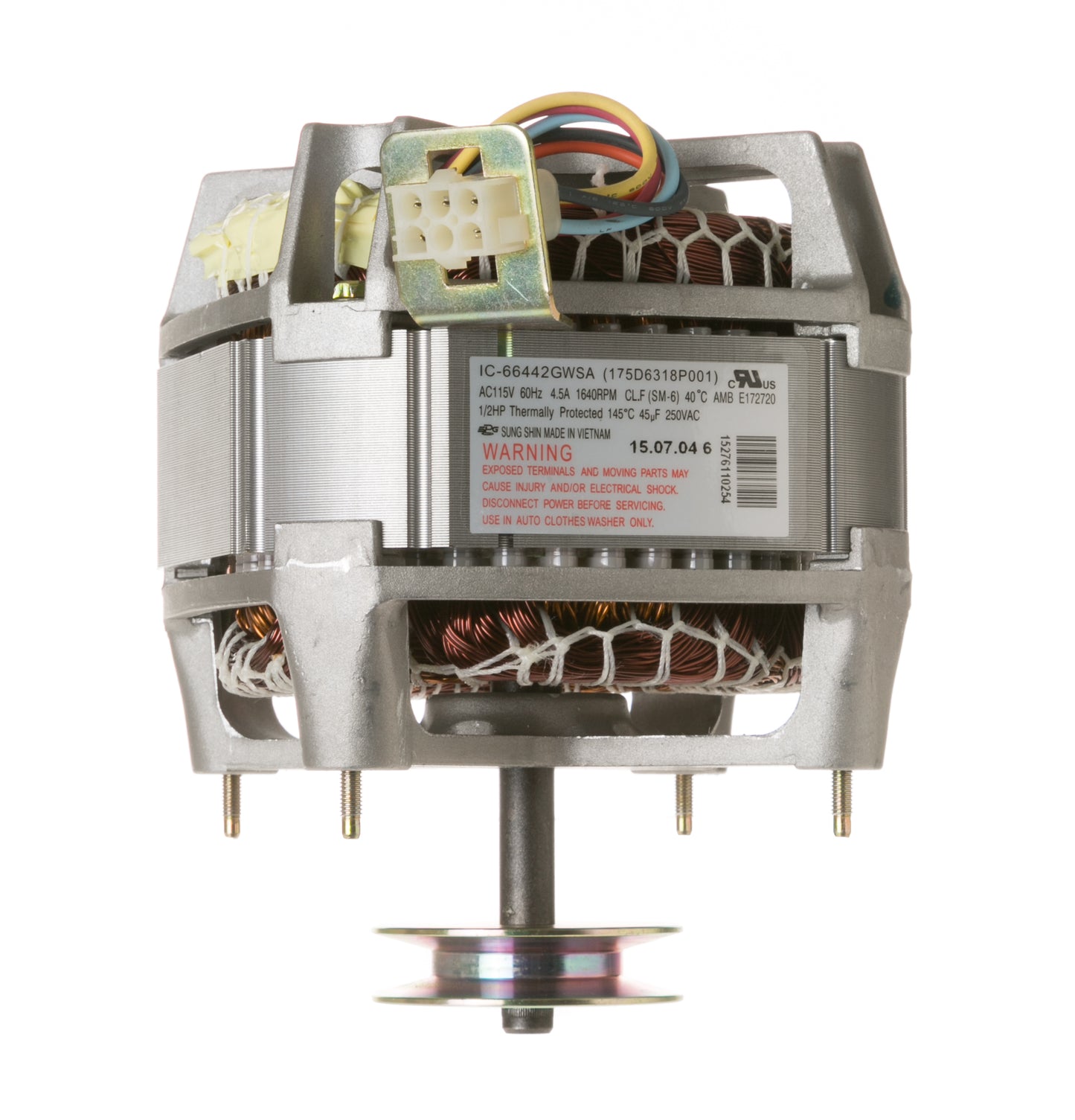 GE Washing Machine Drive Motor (1 Speed) WHDSR109J8WW